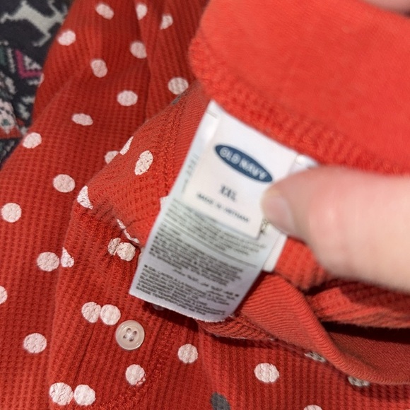 Old navy bundle of 7 thermal pajama leggings - Picture 4 of 4